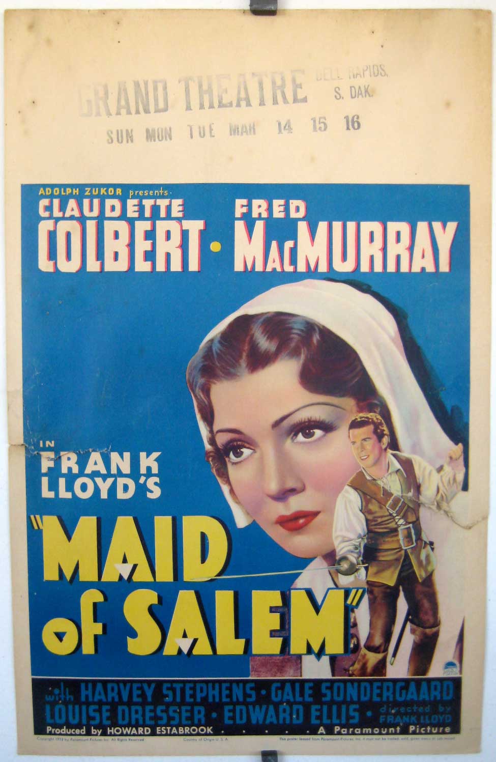 La Vergine Di Salem [1937]