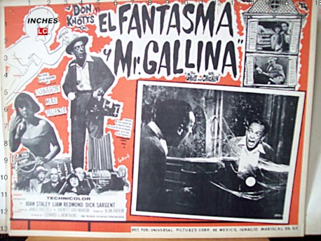 EL FANTASMA Y MR. GALLINA