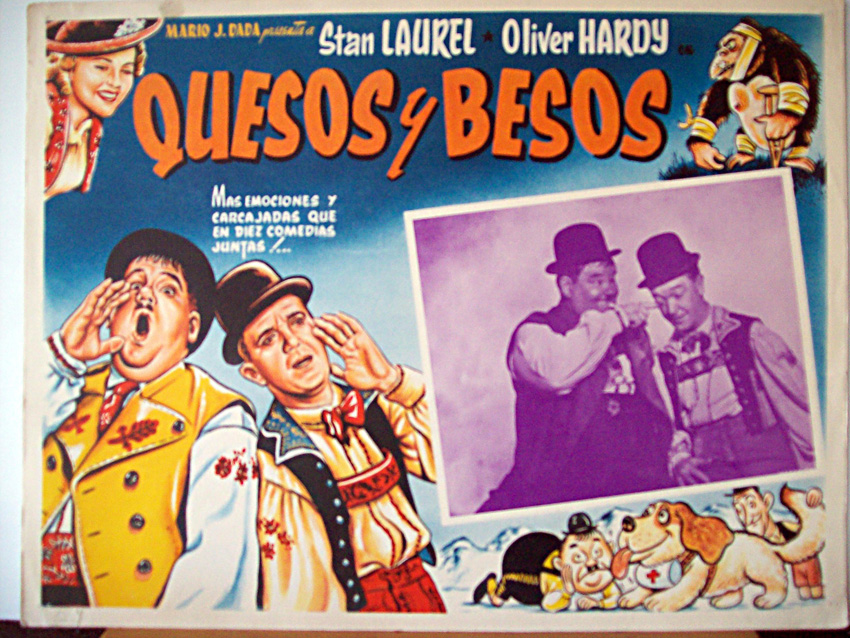 Laurel & Hardy - Quesos y Besos | 1938 | DUAL | MEGA