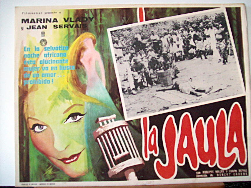 "LA JAULA" MOVIE POSTER "LA CAGE" MOVIE POSTER