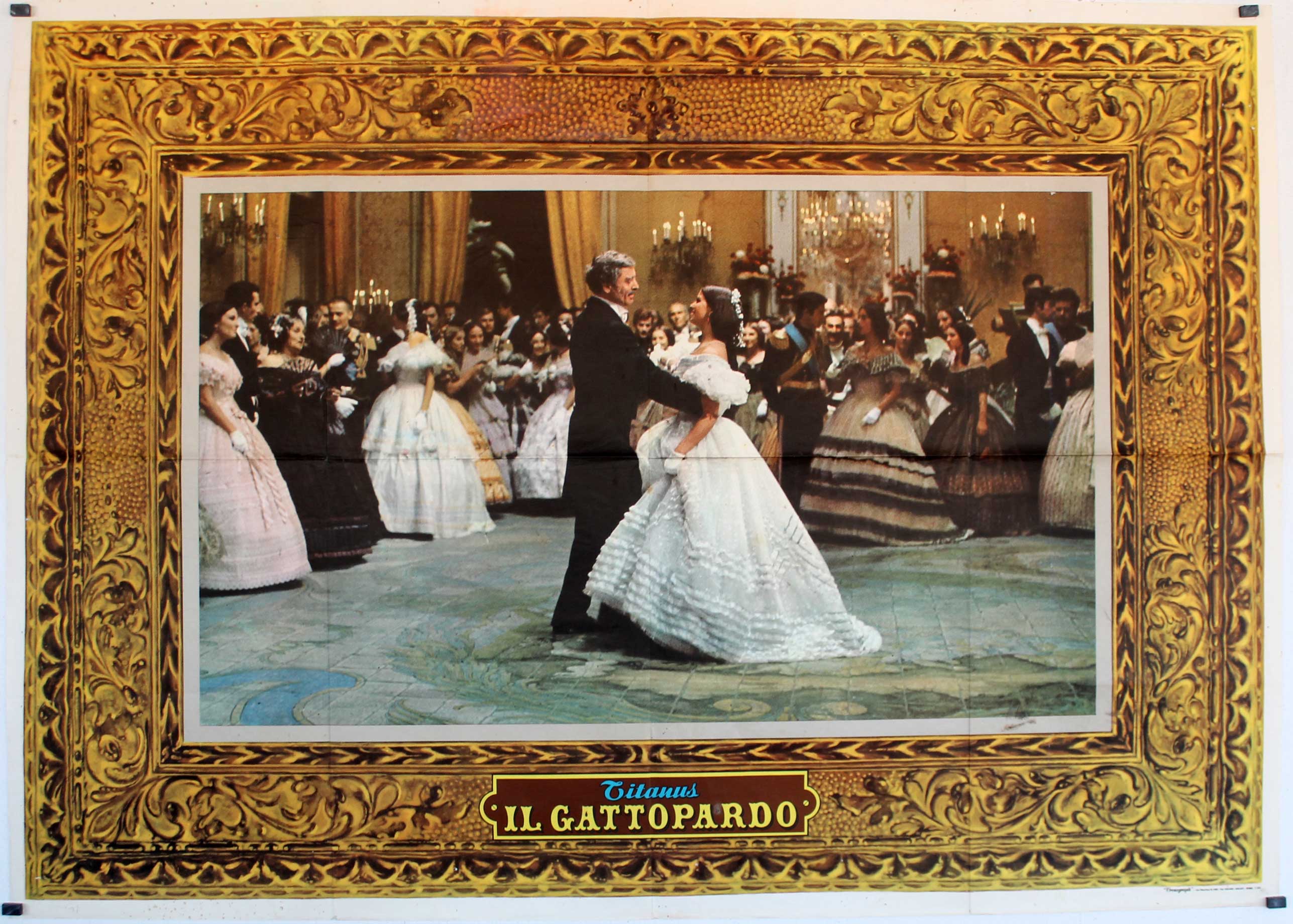Lampart Visconti Movie Poster Il Gattopardo Movie Poster