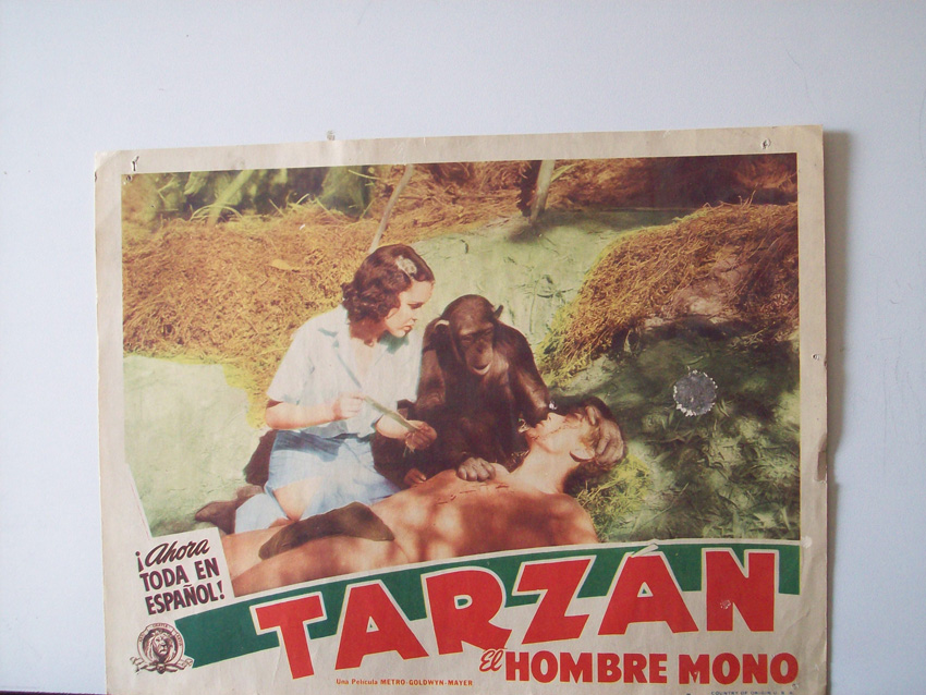 TARZAN EL HOMBRE MONO 