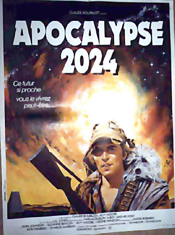 "APOCALYPSE 2024" MOVIE POSTER "A BOY AND HIS DOG" MOVIE POSTER
