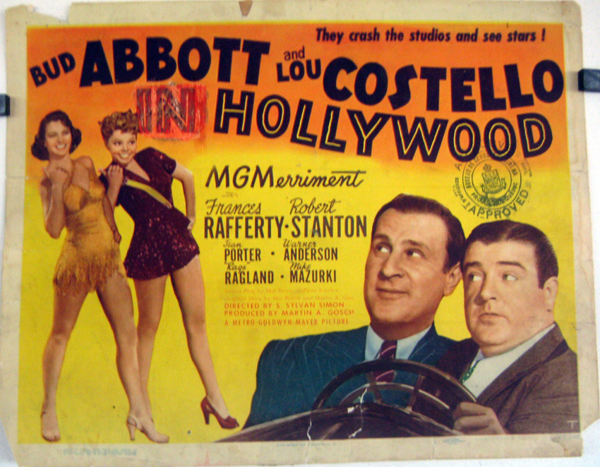 BUD ABBOTT AND LOU COSTELLO IN HOLLYWOOD