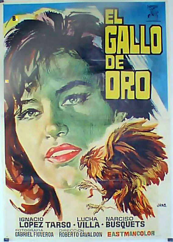 Gallo De Oro El Movie Poster El Gallo De Oro Movie Poster