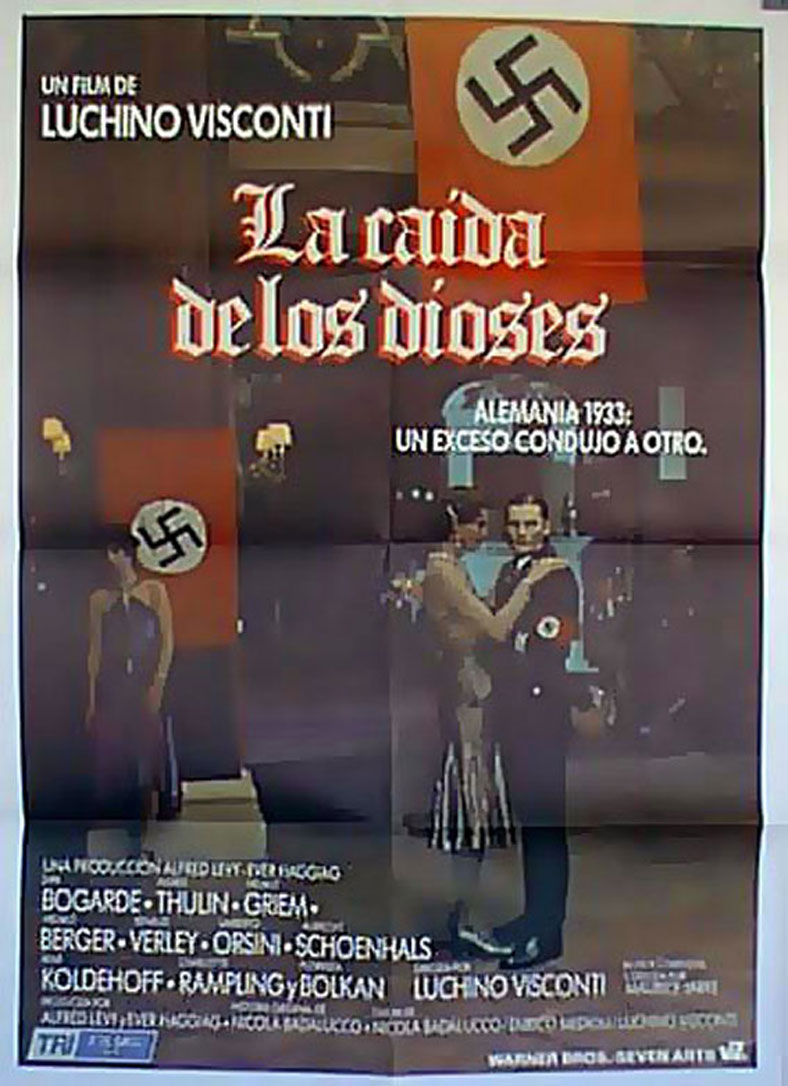 Caida De Los Dioses La Movie Poster La Caduta Degli Dei Movie Poster