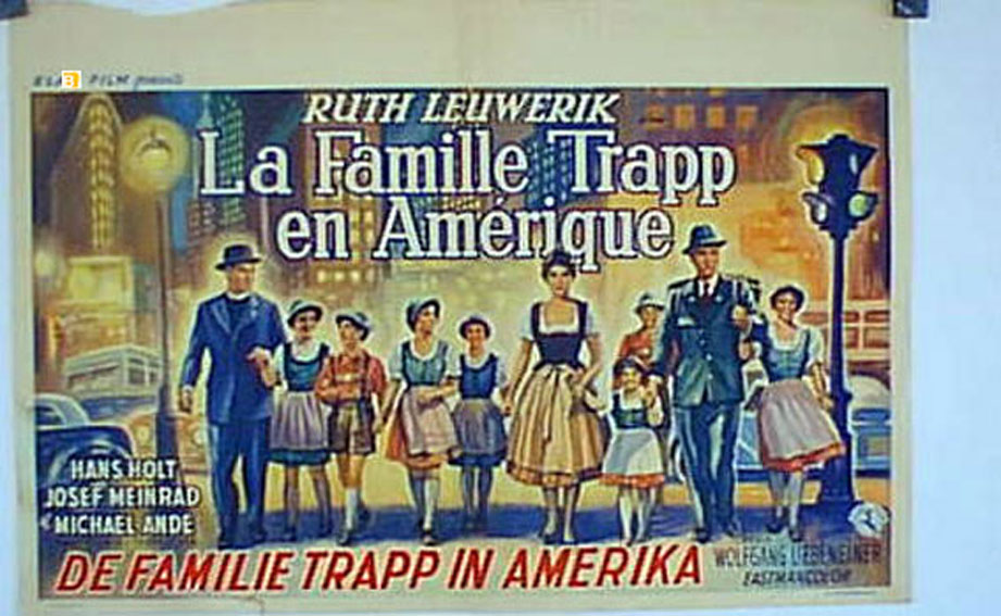 FAMILLE TRAPP EN AMERIQUE, LA