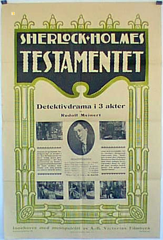 SHERLOCK HOLMES TESTAMENTET