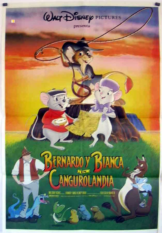BERNARDO Y BIANCA EN CANGUROLANDIA
