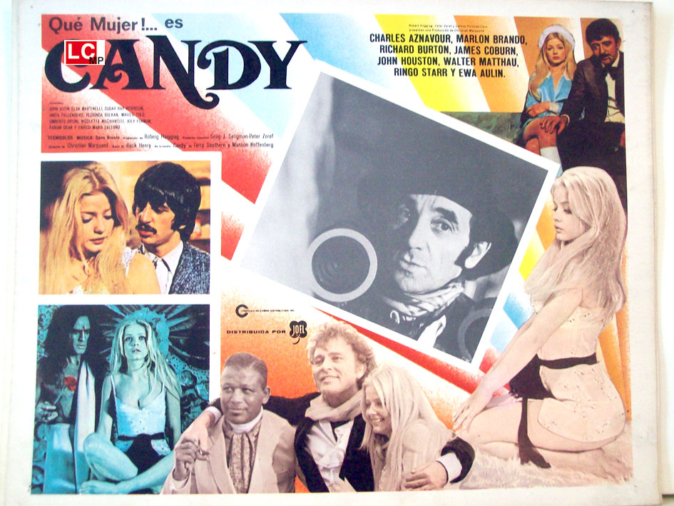 "CANDY" MOVIE POSTER "CANDY" MOVIE POSTER