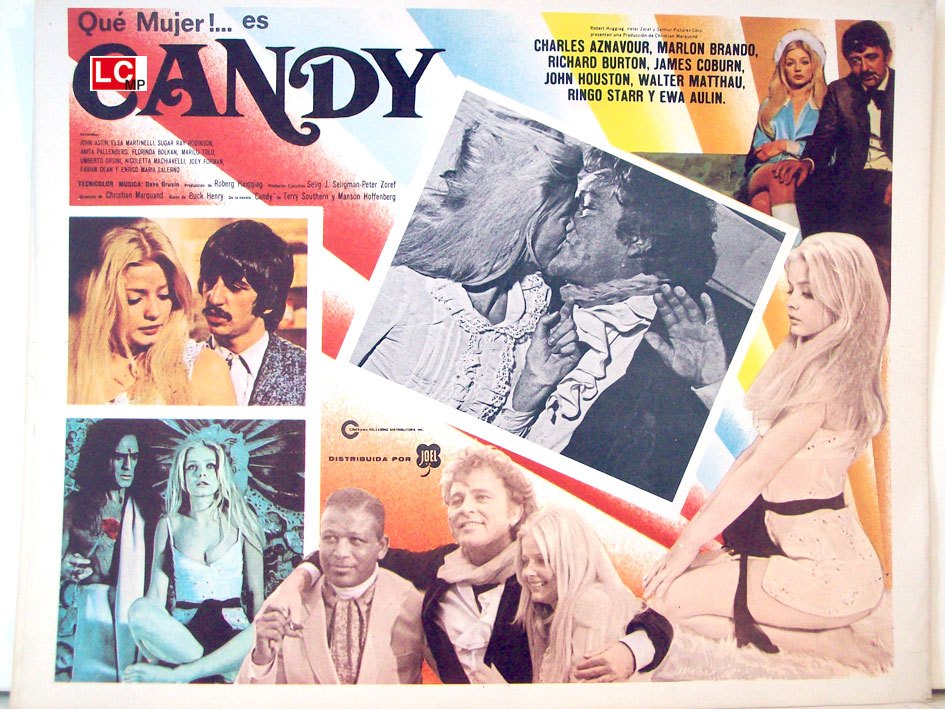 "CANDY" MOVIE POSTER "CANDY" MOVIE POSTER