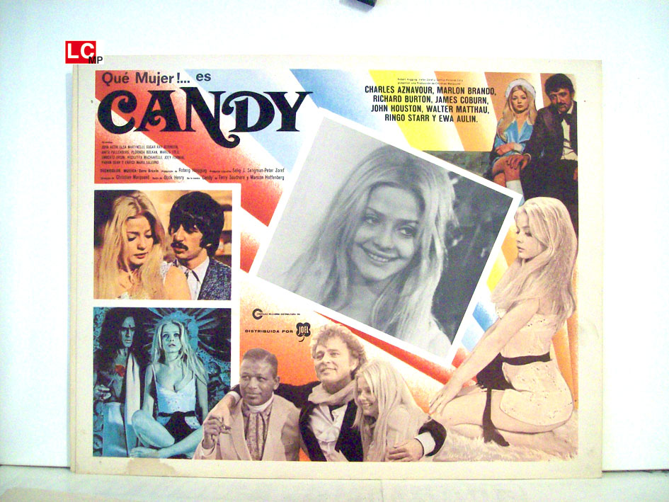 "CANDY" MOVIE POSTER "CANDY" MOVIE POSTER