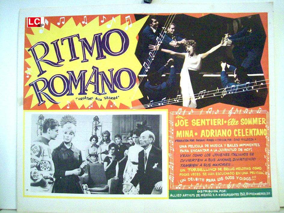 Ritmo Romano Movie Poster Urlatori Alla Sbarra Movie Poster ritmo romano movie poster urlatori alla sbarra movie poster