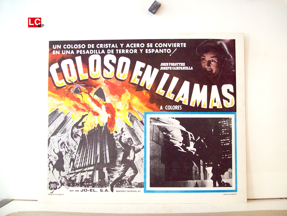 Coloso En Llamas Movie Poster The Blazing Tower 7 Terror On