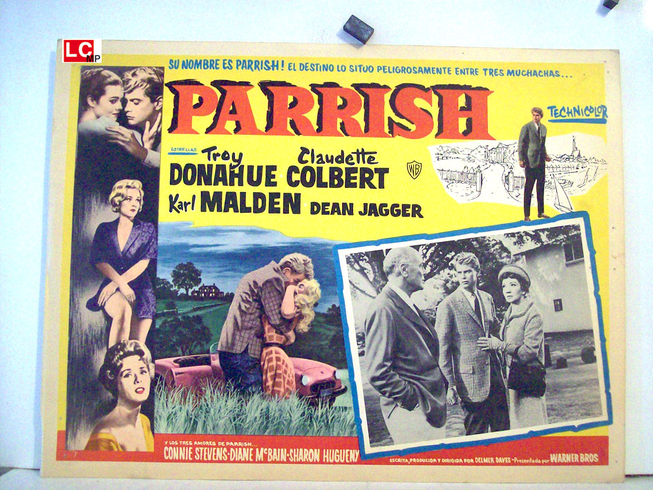 "PARRISH" MOVIE POSTER "PARRISH" MOVIE POSTER