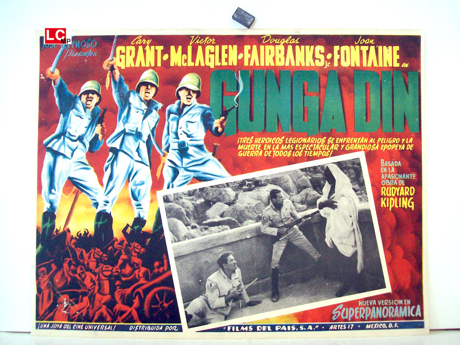 Gunga Din Titulo Del Cartel Dir...