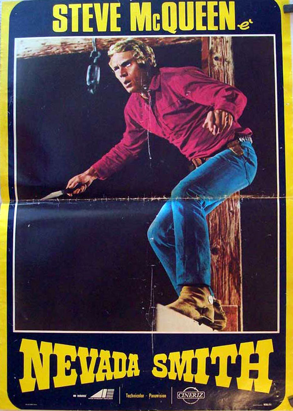 "NEVADA SMITH" MOVIE POSTER "NEVADA SMITH" MOVIE POSTER