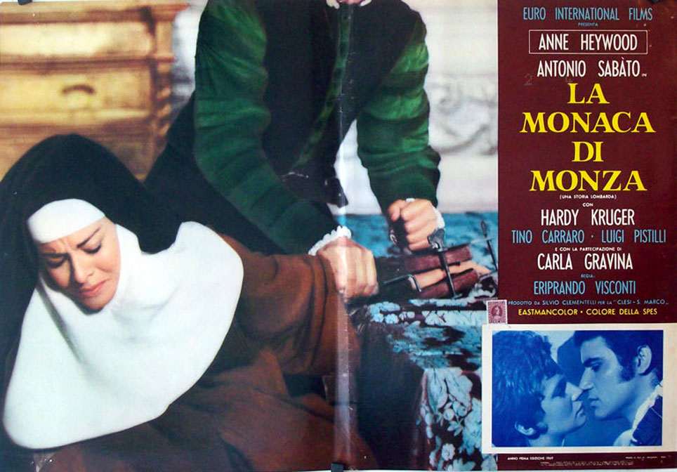 "LA MONACA DI MONZA" MOVIE POSTER - "MONACA DI MONZA, LA" MOVIE POSTER