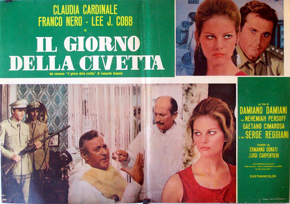 "IL GIORNO DELLA CIVETTA" MOVIE POSTER - "GIORNO DELLA CIVETTA, IL
