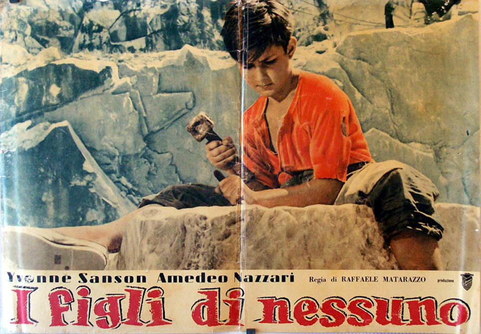 "I FIGLI DI NESSUNO" MOVIE POSTER - "HIJOS DE NADIE, LOS" MOVIE POSTER