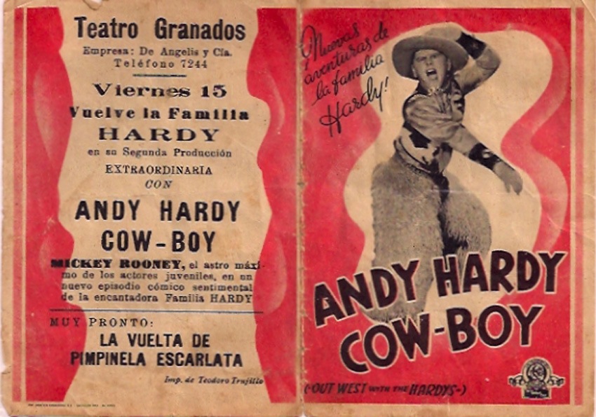 ANDY HARDY COW BOY