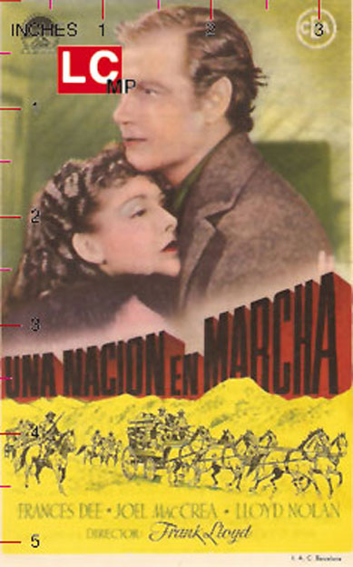 UNA NACION EN MARCHA MOVIE POST...