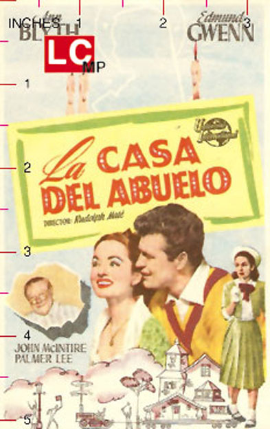 "LA CASA DEL ABUELO" MOVIE POSTER - "SALLY AND SAINT ANNE ...