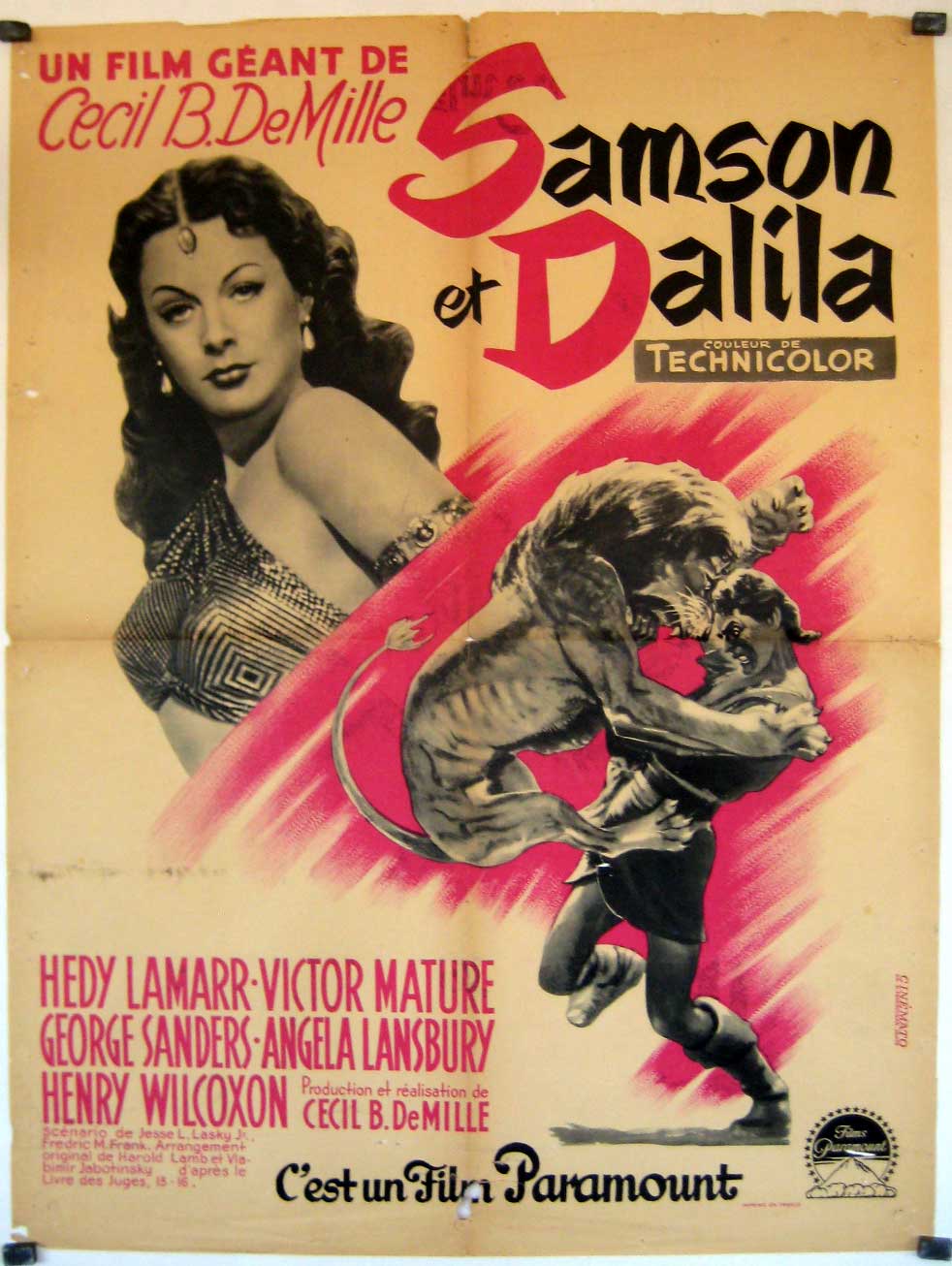 SAMSON ET DALILA