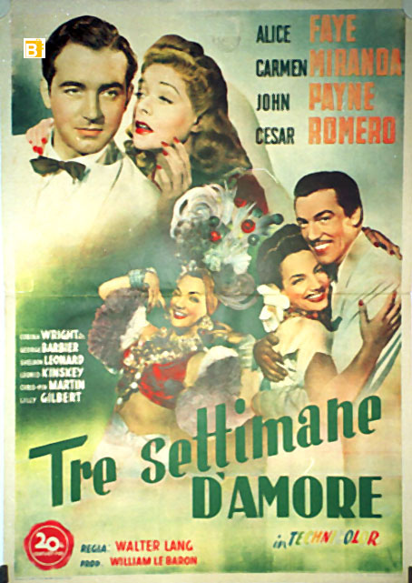 TRE SETTIMANE DAMORE