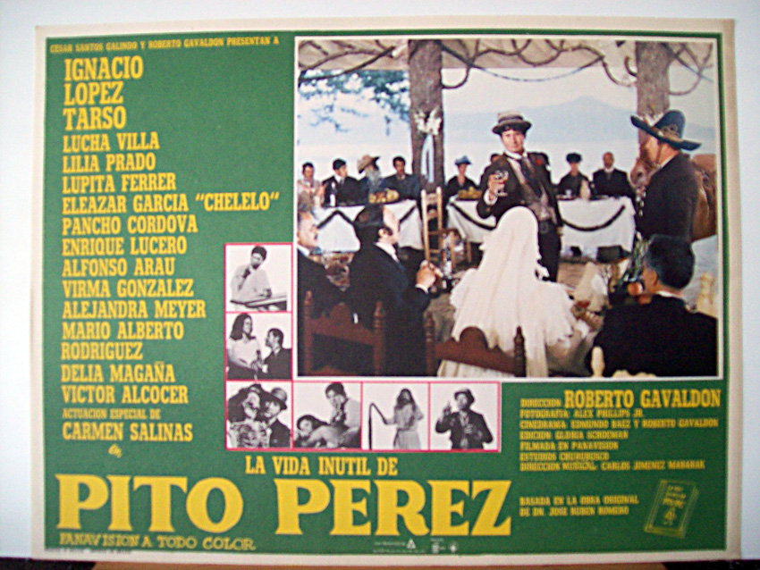 "LA VIDA INUTIL DE PITO PEREZ" MOVIE POSTER - "LA VIDA INUTIL DE PITO