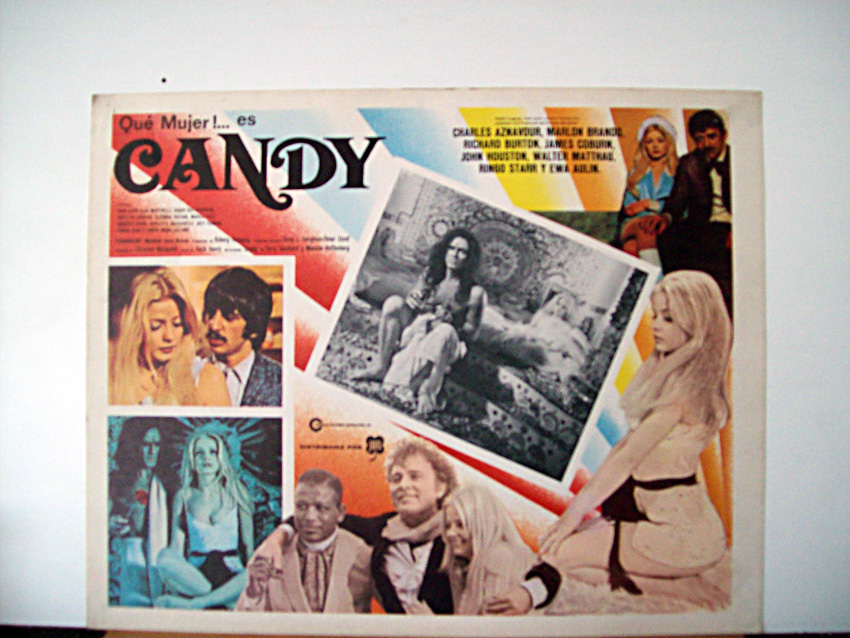 "CANDY" MOVIE POSTER "CANDY" MOVIE POSTER