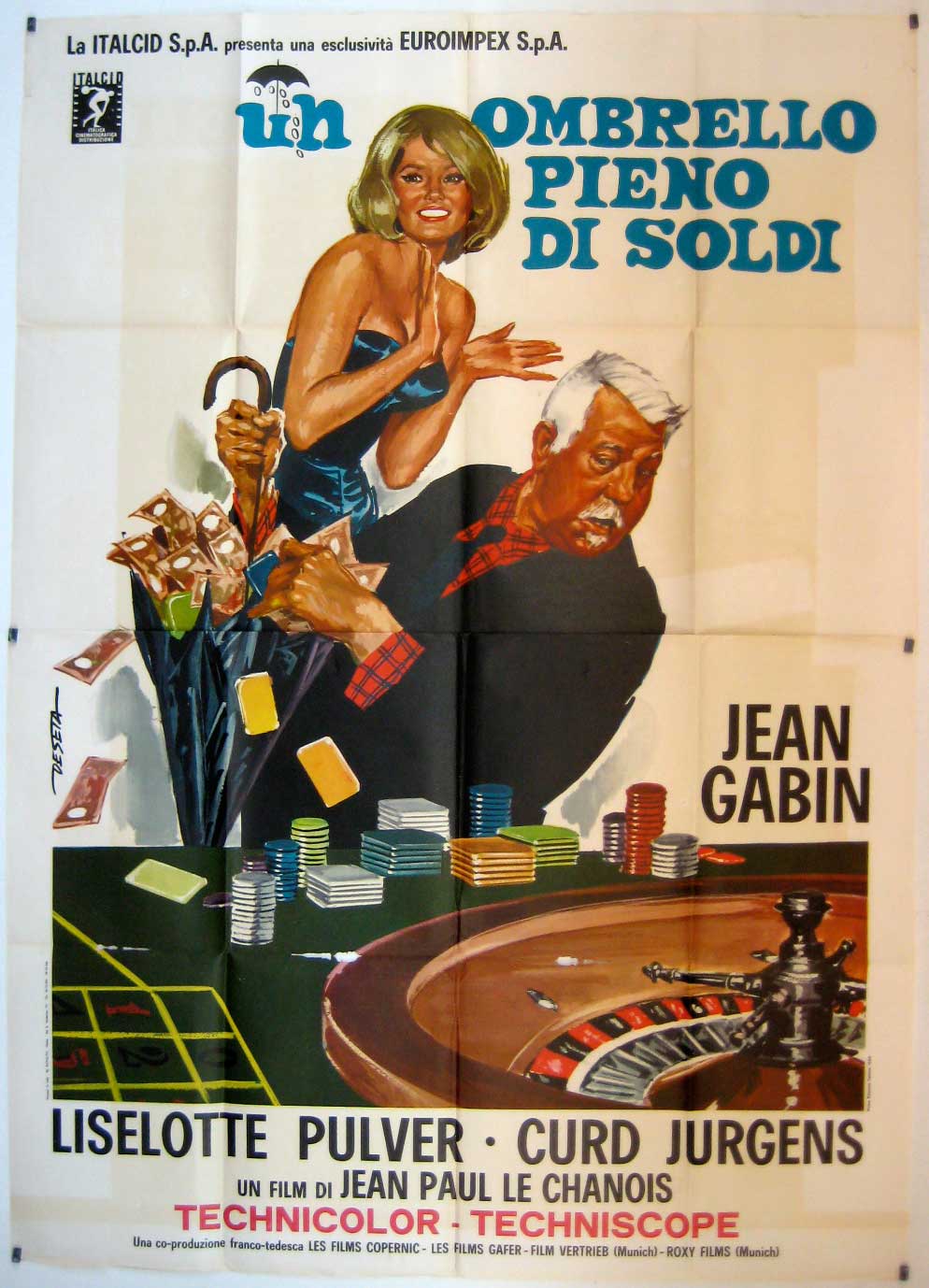 OMBRELLO PIENO DI SOLDI, UN
