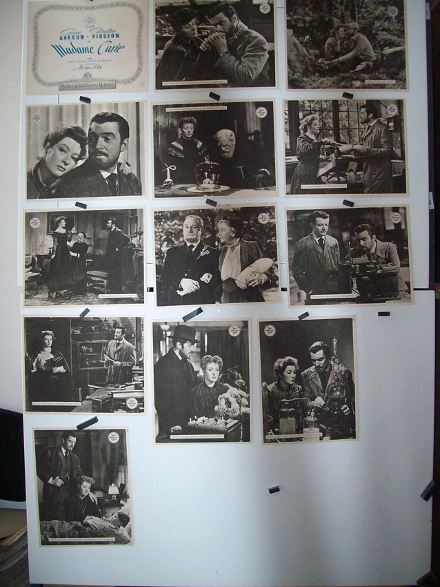 MADAME CURIE /SET 13