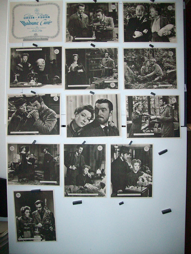 MADAME CURIE /SET 13