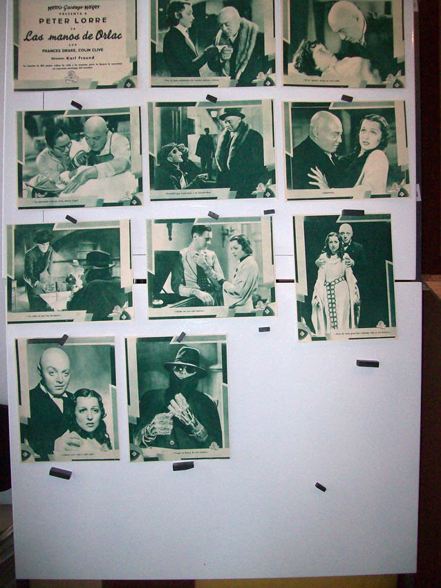 LAS MANOS DE ORLAC /SET 11
