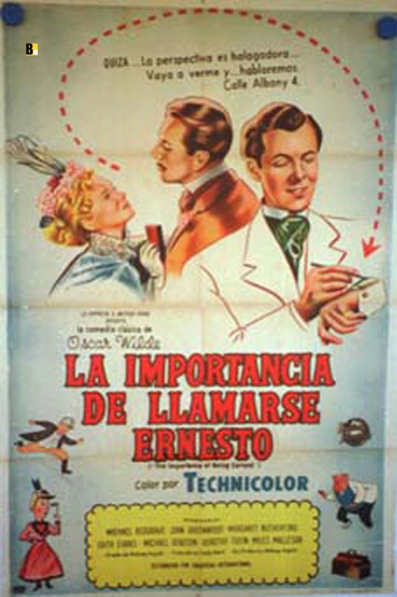 IMPORTANCIA DE LLAMARSE ERNESTO, LA
