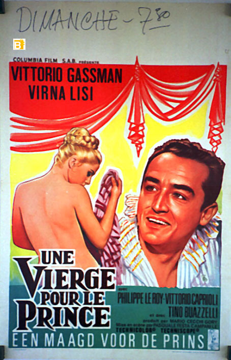 VIERGE POUR LE PRINCE, UNE