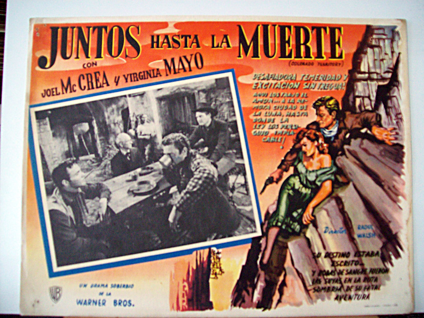 Juntos Hasta La Muerte Movie Poster Colorado Territory Movie Poster