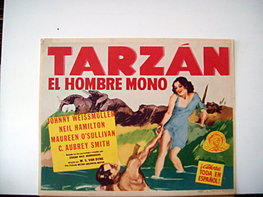 TARZAN EL HOMBRE MONO