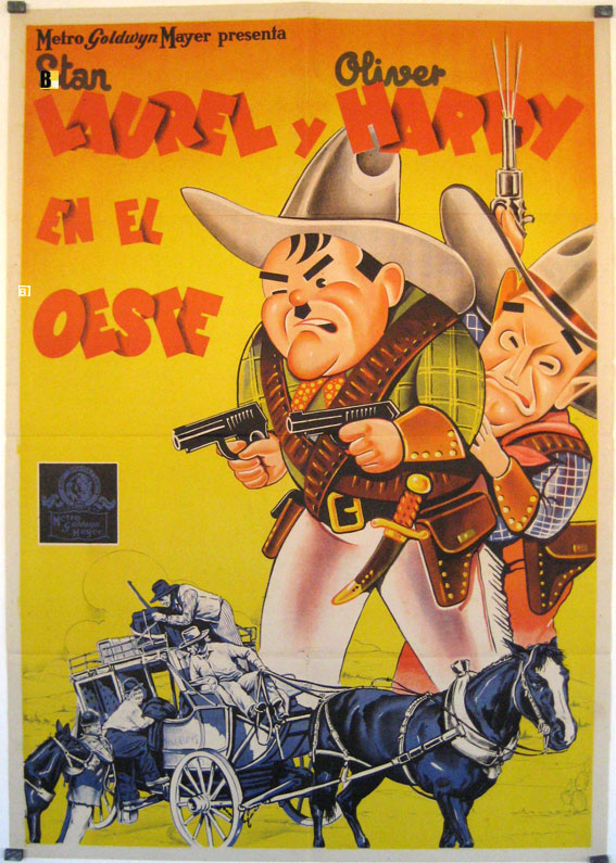 LAUREL Y HARDY EN EL OESTE