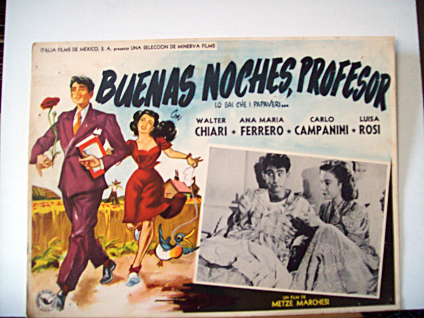 BUENAS NOCHES, PROFESOR