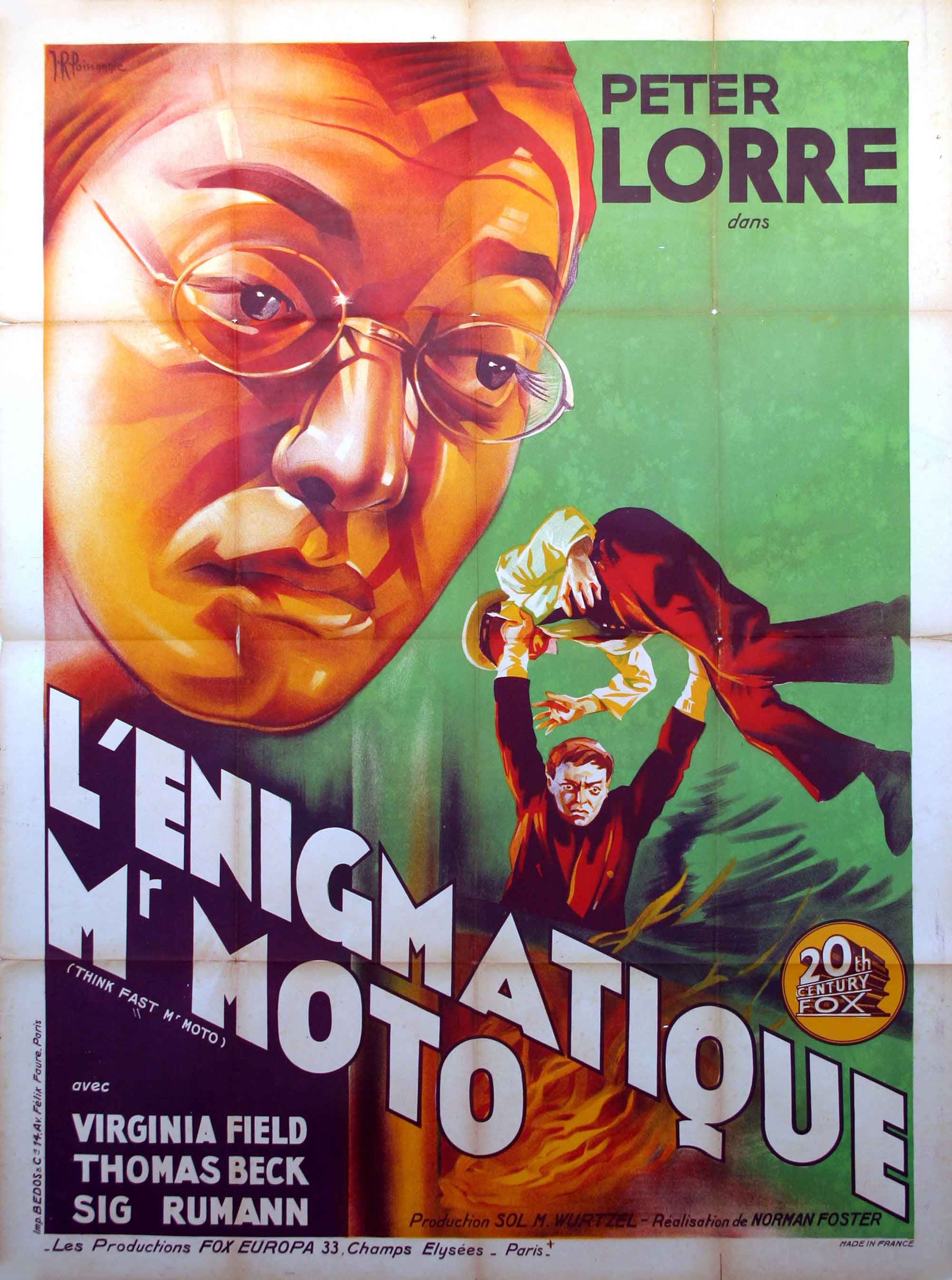 ENIGMATIQUE MR. MOTO, L