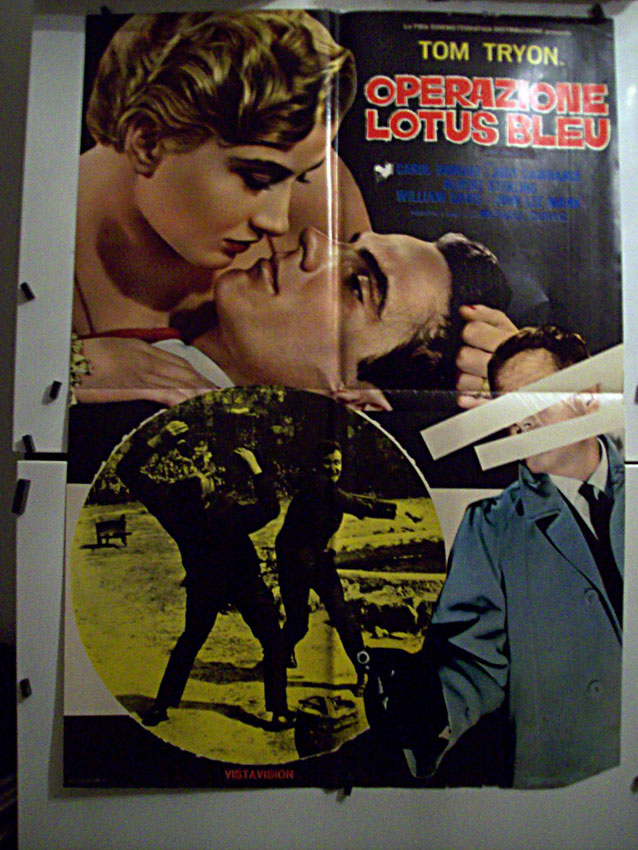 "OPERAZIONE LOTUS BLEU" MOVIE POSTER "AGENTE 077 MISSIONE BLOODY MARY