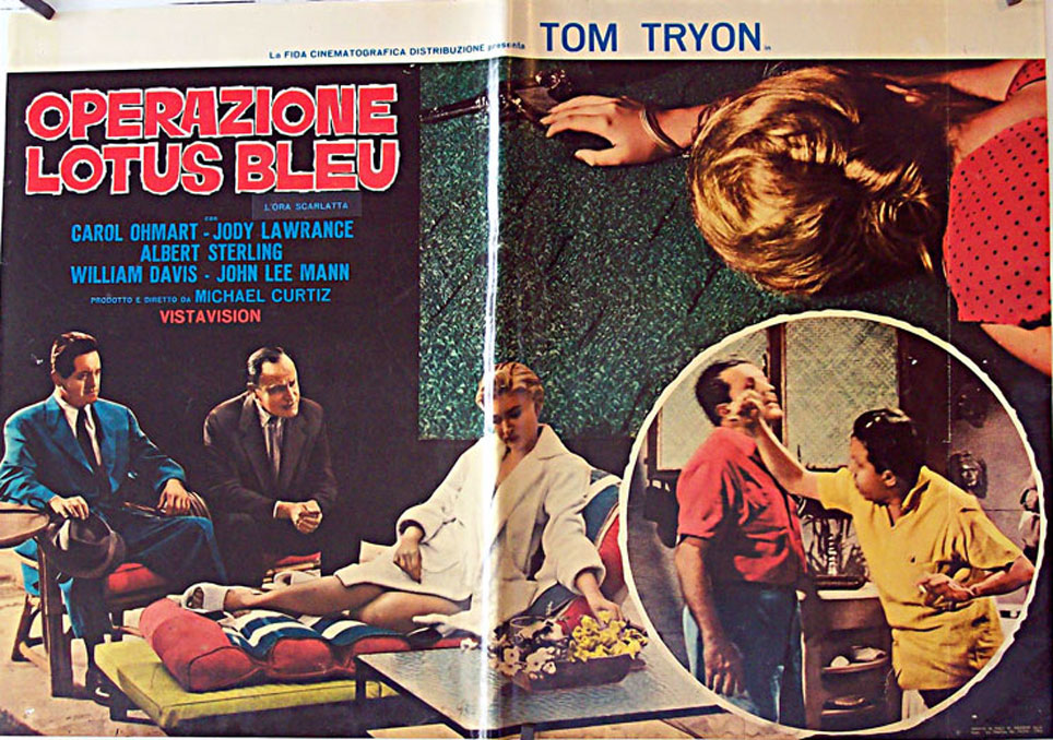 "OPERAZIONE LOTUS BLEU" MOVIE POSTER "AGENTE 077 MISSIONE BLOODY MARY