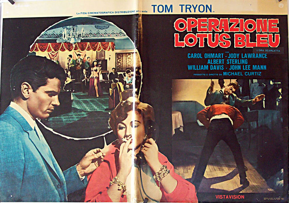 "OPERAZIONE LOTUS BLEU" MOVIE POSTER "AGENTE 077 MISSIONE BLOODY MARY