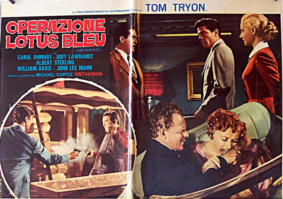 "OPERAZIONE LOTUS BLEU" MOVIE POSTER "AGENTE 077 MISSIONE BLOODY MARY