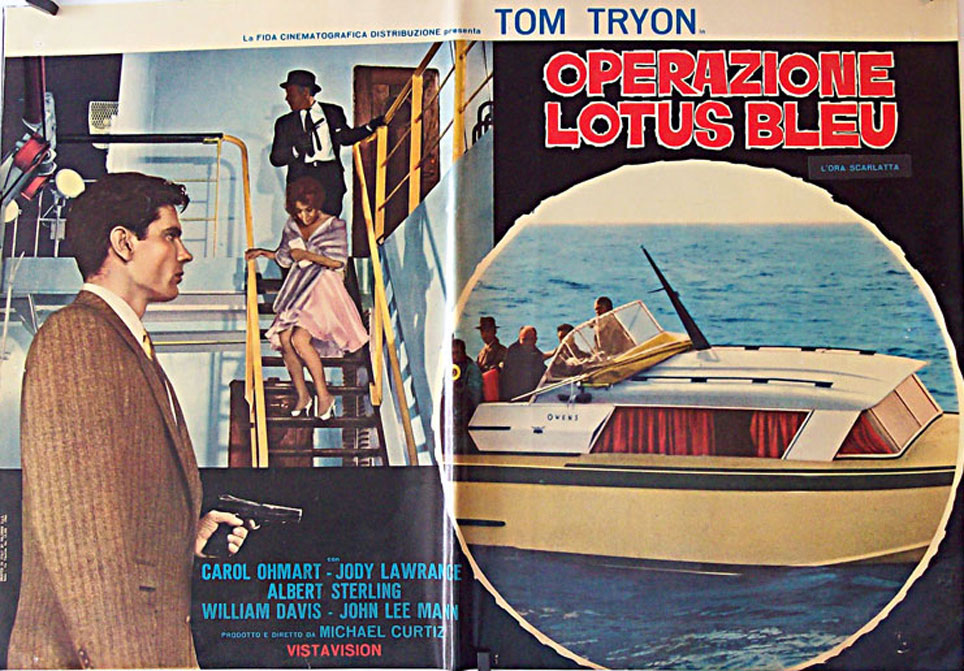 "OPERAZIONE LOTUS BLEU" MOVIE POSTER "AGENTE 077 MISSIONE BLOODY MARY