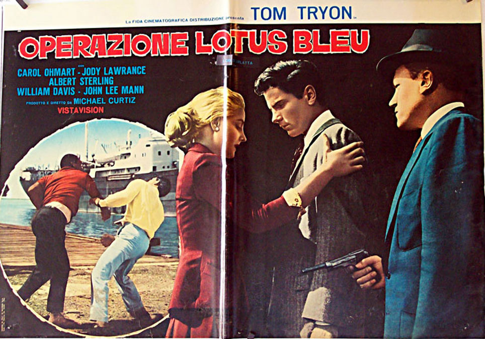 "OPERAZIONE LOTUS BLEU" MOVIE POSTER "AGENTE 077 MISSIONE BLOODY MARY