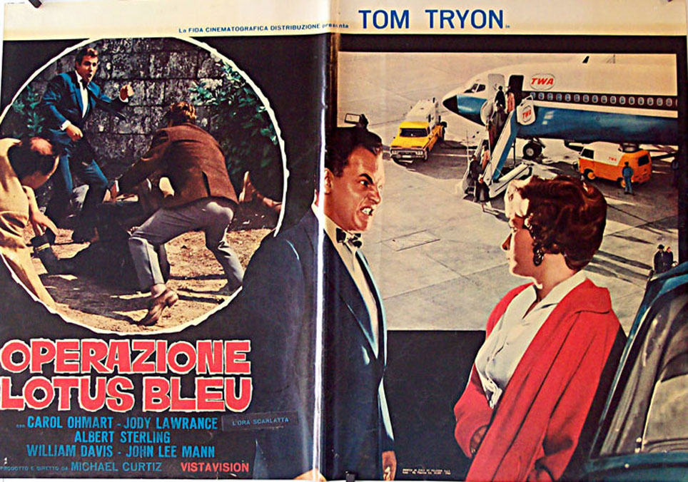 "OPERAZIONE LOTUS BLEU" MOVIE POSTER "AGENTE 077 MISSIONE BLOODY MARY