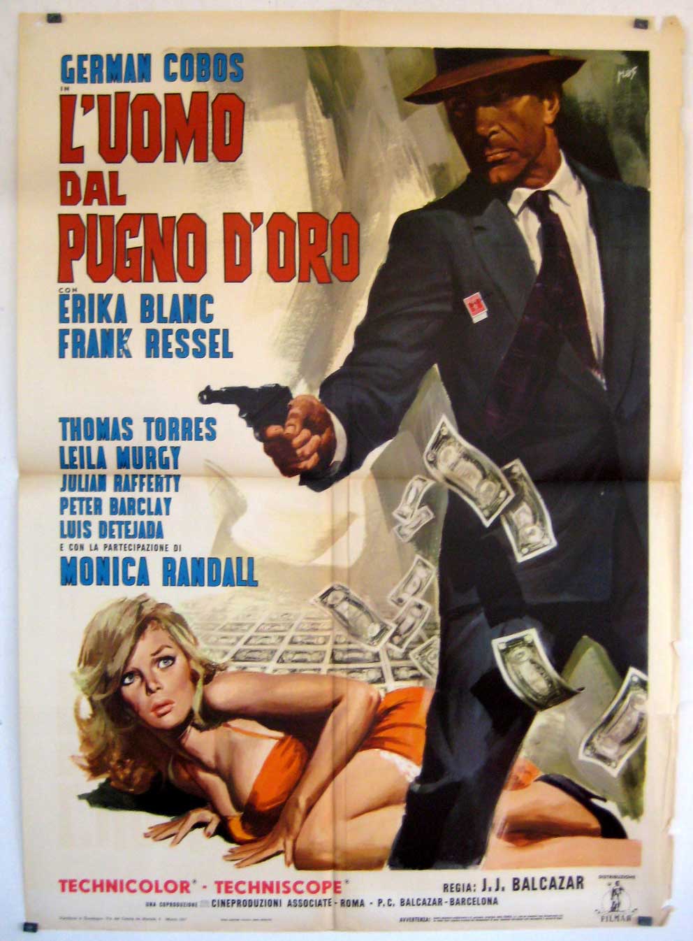 L�UOMO DAL PUGNO D�ORO